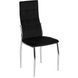 Стул бархатный MEBEL ELITE MOLLY Velvet Черный фотография