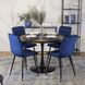 Стілець оксамитовий MEBEL ELITE PERU Velvet, Синій
