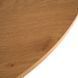 Стіл MEBEL ELITE LAUREN 60X60 Дуб золотий / білий