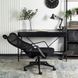 Стул офисный вращающийся MEBEL ELITE ACTON Черный