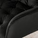 Стілець офісний поворотний оксамитовий MEBEL ELITE MILAN Velvet Чорний / Золотий