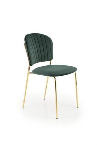 Стул K-499 Velvet Halmar Темно-зеленый фотография