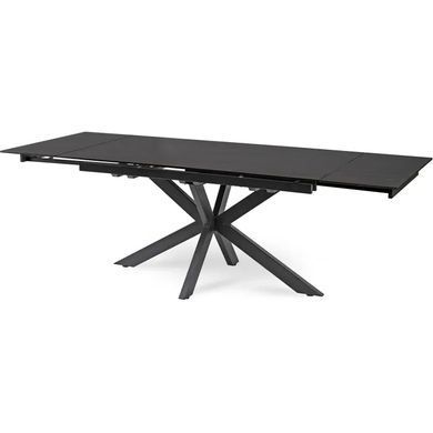 Стіл розкладний MEBEL ELITE BRUNO 160(240)х90 см Чорний фотографія