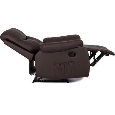 Массажное кресло MEBEL ELITE INTER экокожа Коричневый фотография
