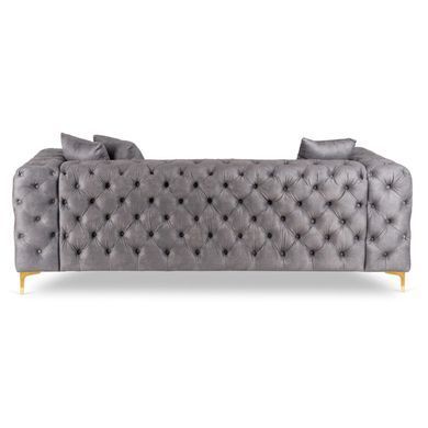 Диван MEBEL ELITE SORRENTO 3S Серый фотография