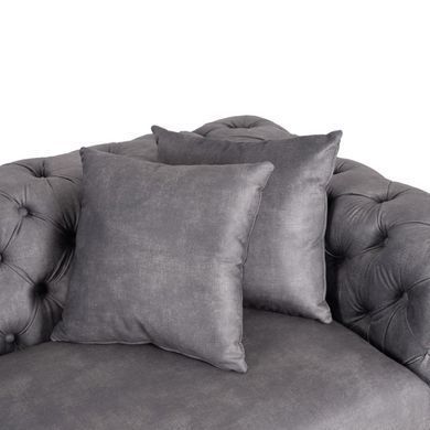Диван MEBEL ELITE SORRENTO 3S Серый фотография
