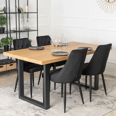 Стол раскладной MEBEL ELITE EDWIN 160(260)х90 см Дуб Золотой фотография