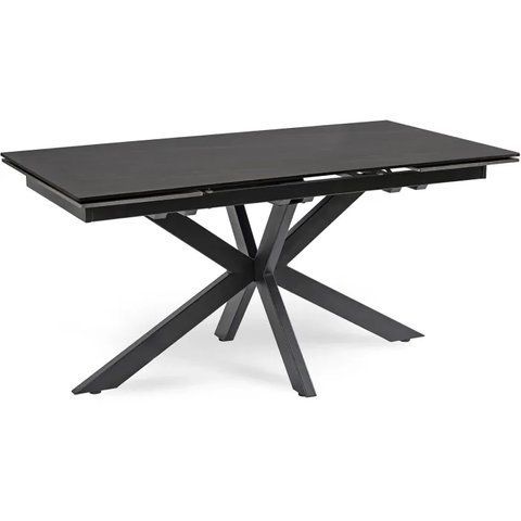 Стіл розкладний MEBEL ELITE BRUNO 160(240)х90 см Чорний фотографія