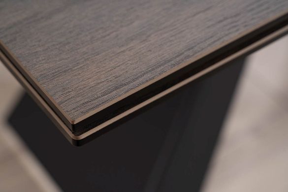 Стол Обеденный WESTIN CERAMIC Signal 160(240)X90 Эффект Дерева / Черный фотография