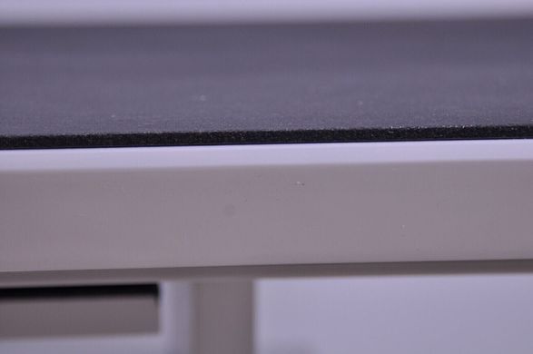 Cтол обеденный Alaras II Signal 140(200)X85 Эффект Камня Черный / Белый Лак фотография