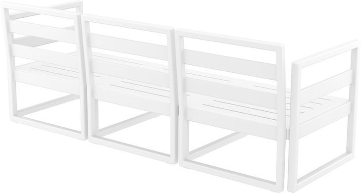 Комплект меблів для тераси Siesta Onto Mykonos Lounge Set XL White Білий