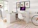 Стол офисный письменный Perfect Home Тео/Teo 3S/138 с 3 ящиками Белый