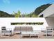 Комплект меблів для тераси Siesta Onto Mykonos Lounge Set XL White Білий