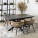 Стіл розкладний MEBEL ELITE BRUNO 160(240)х90 см Чорний