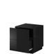 Приліжкова тумба (комплект 2шт) REJA Cama Чорний глянец