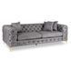 Диван MEBEL ELITE SORRENTO 3S Серый