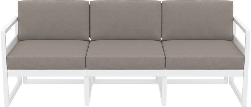 Комплект меблів для тераси Siesta Onto Mykonos Lounge Set XL White Білий