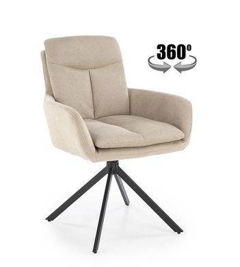 Кресло поворотное K-536 Halmar Беж фотография