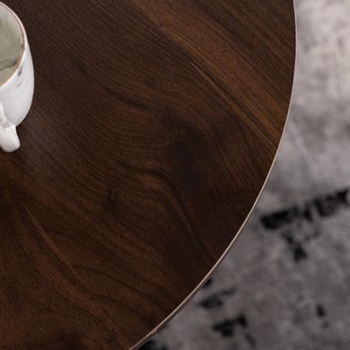 Стол MEBEL ELITE LAUREN 60X60 Орех/белый фотография