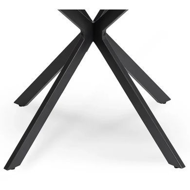 Стол круглый MEBEL ELITE ALLEN 120 см Черный фотография