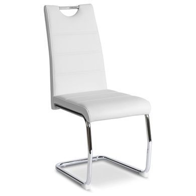 Стілець MEBEL ELITE LOPEZ Білий фотографія