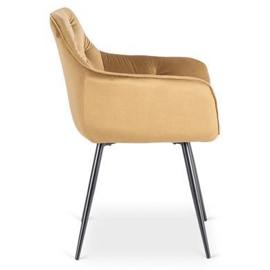 Стул MEBEL ELITE MODESTO Velvet Горчица фотография
