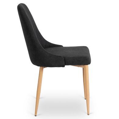 Стілець MEBEL ELITE TORINO, тканина Чорний фотографія
