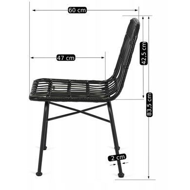 Стул MEBEL ELITE WALDI Черный фотография