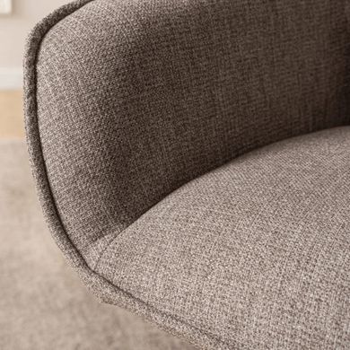 Стілець поворотний MEBEL ELITE DIAS Коричневий фотографія