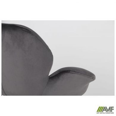 Барный стул Alphabet N Velvet AMF Серый фотография