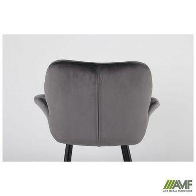 Барный стул Alphabet N Velvet AMF Серый фотография