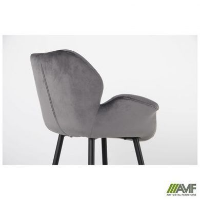 Барный стул Alphabet N Velvet AMF Серый фотография
