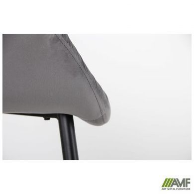 Барный стул Alphabet N Velvet AMF Серый фотография