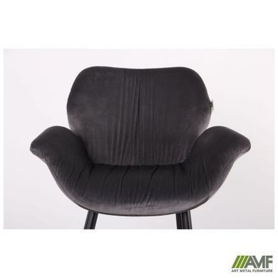 Барный стул Alphabet N Velvet AMF Серый фотография