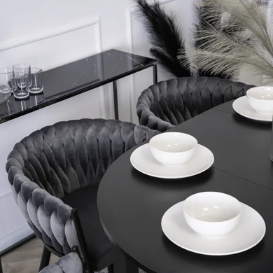 Стілець поворотний оксамитовий MEBEL ELITE LILI Velvet Сірий фотографія