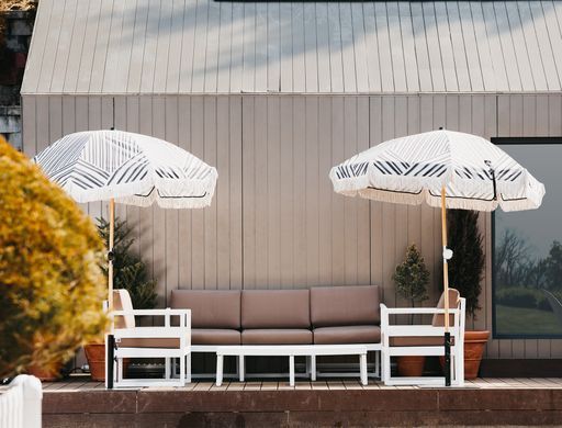 Комплект меблів для тераси Siesta Onto Mykonos Lounge Set XL Taupe Бежевий