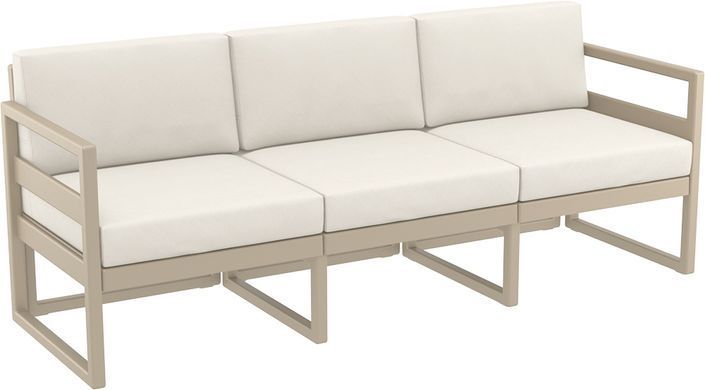 Комплект меблів для тераси Siesta Onto Mykonos Lounge Set XL Taupe Бежевий