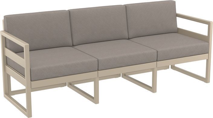 Комплект меблів для тераси Siesta Onto Mykonos Lounge Set XL Taupe Бежевий