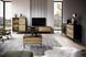 Стол журнальный Perfect Home Ланг/Lang 1S Черный/дуб эвок
