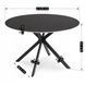 Стол круглый MEBEL ELITE ALLEN 120 см Черный