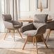 Стілець поворотний MEBEL ELITE DIAS Коричневий