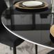 Стол круглый MEBEL ELITE ALLEN 120 см Черный