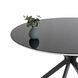 Стол круглый MEBEL ELITE ALLEN 120 см Черный