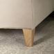 Кутовий диван лівий, оксамитовий MEBEL ELITE MATEO Velvet 248 см Бежевий Лівий