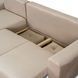 Кутовий диван лівий, оксамитовий MEBEL ELITE MATEO Velvet 248 см Бежевий Лівий