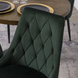 Стул бархатный MEBEL ELITE CORK Velvet Зеленый
