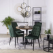 Стул бархатный MEBEL ELITE CORK Velvet Зеленый фотография