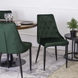 Стул бархатный MEBEL ELITE CORK Velvet Зеленый