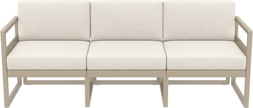 Комплект меблів для тераси Siesta Onto Mykonos Lounge Set XL Taupe Бежевий