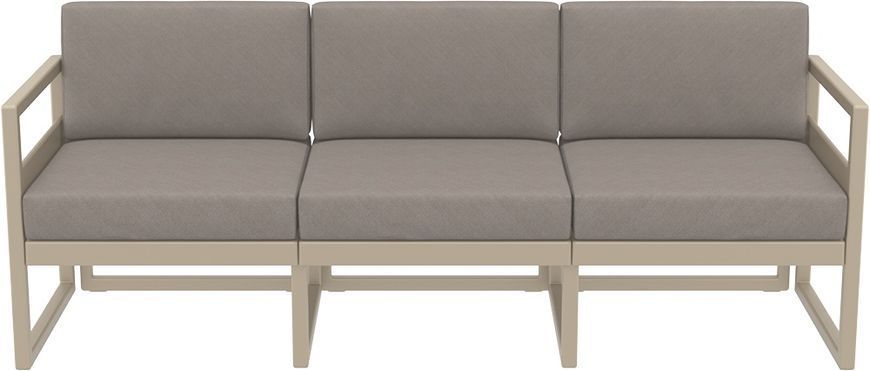 Комплект меблів для тераси Siesta Onto Mykonos Lounge Set XL Taupe Бежевий